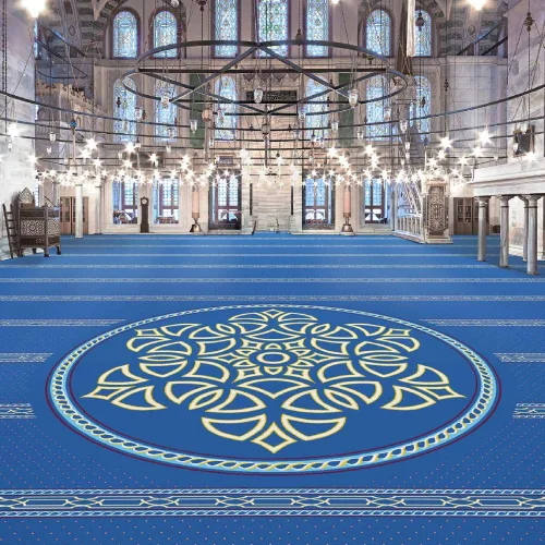 Beautiful prayer hall carpets Dubai