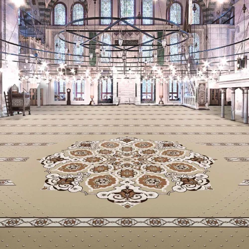 Deluxe prayer hall flooring Dubai