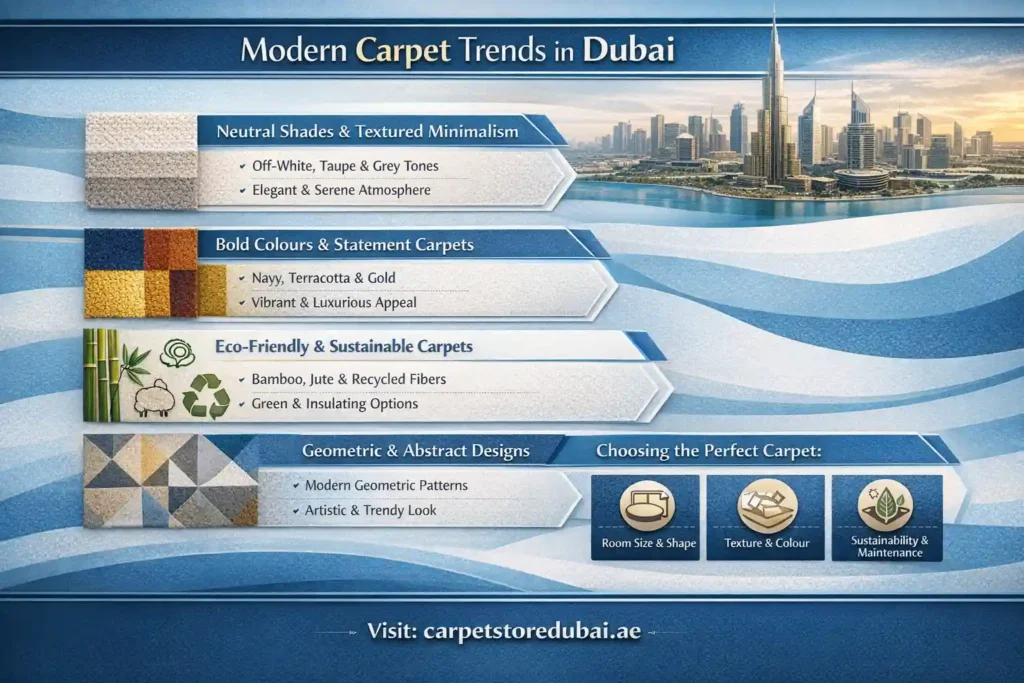 Modern Carpet Trends in Dubai