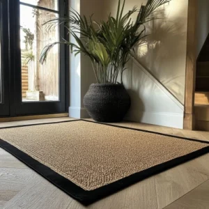 Handmade jute carpet flooring Dubai